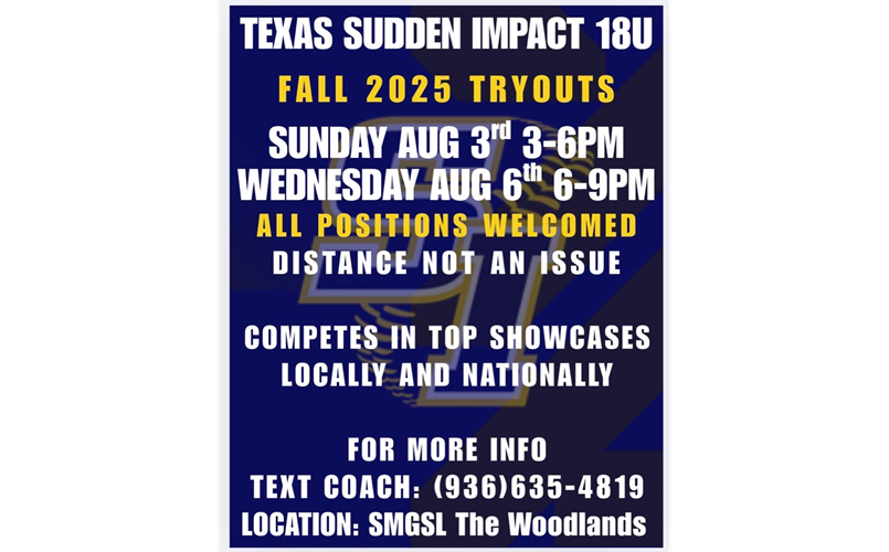 SI 18U - Fall Tryouts